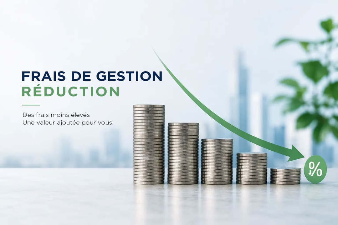 Annonce de réduction des frais de gestion